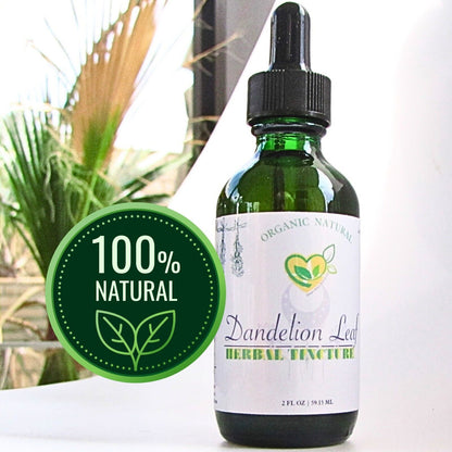 Dandelion Leaf Tincture Organic Liquid Herbal Drops Natural Liver Digestive 2Oz