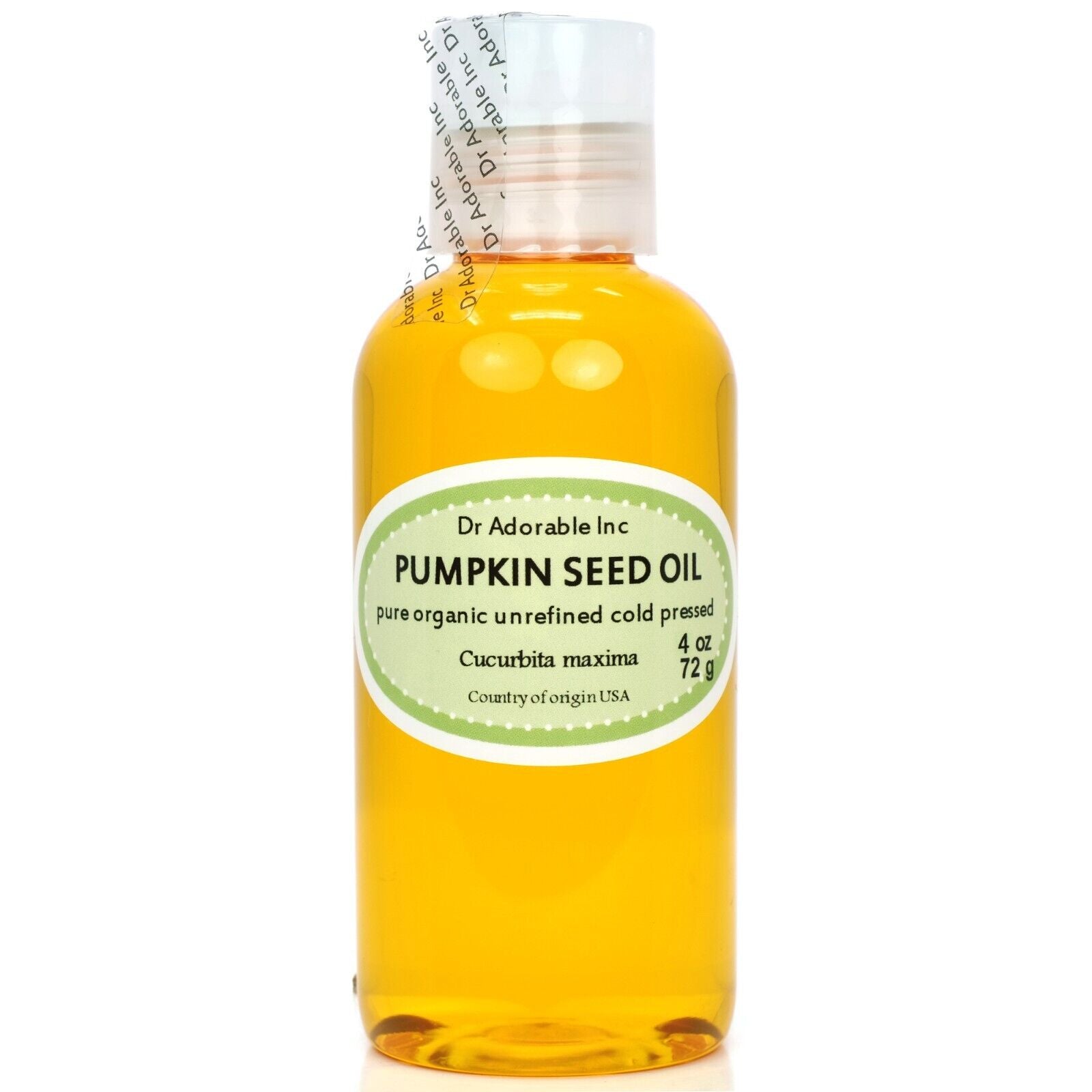 Unrefined Pumpkin Seed Oil 100% Pure 2Oz 4Oz 8Oz 12Oz 16Oz up to Gallon Organic