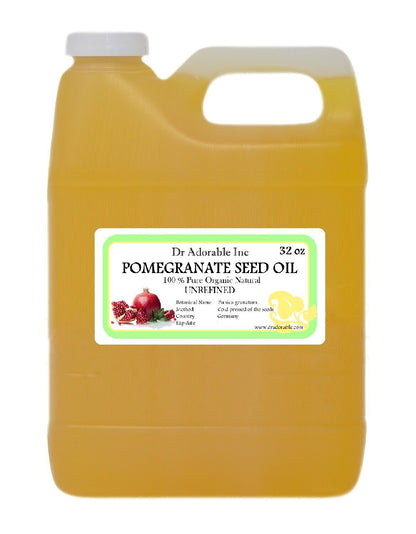 PREMIUM POMEGRANATE SEED OIL UNREFINED ORGANIC COLD PRESSED FRESH PURE SKIN CARE