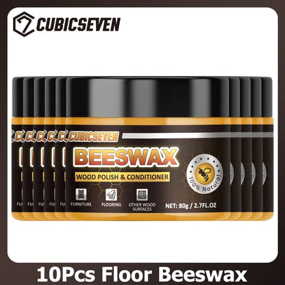 Natural Furniture Polishing Beeswax Wooden Floor Cleaning Waterproof Wax Maintenance Polished Brighten Care Wax