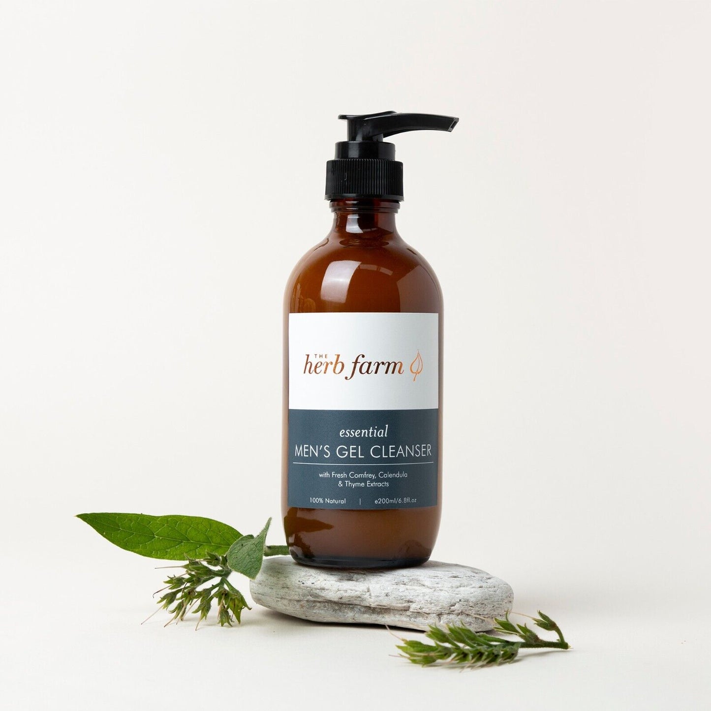 Pure and Natural Herbal Men'S Gel Cleanser - the Herb Farm