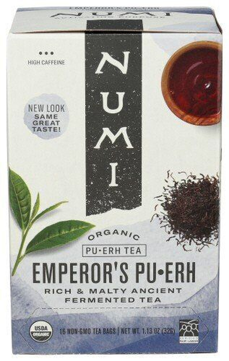 Numi Teas Emperors Puerh Tea 16 Bag