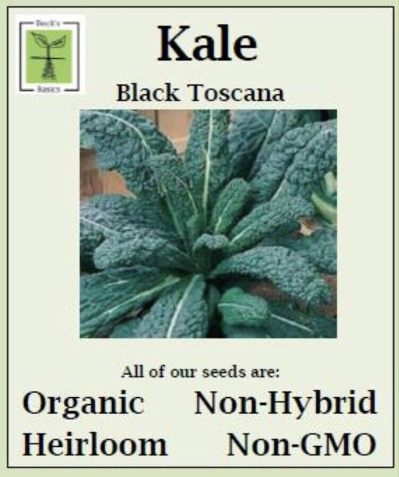 ORGANIC, NON-GMO, NON-HYRID, HEIRLOOM Vegetable Seeds - Autumn/Winter