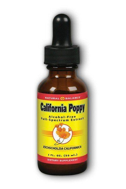 Natural Balance California Poppy Liquid Extract 1 Oz Liquid