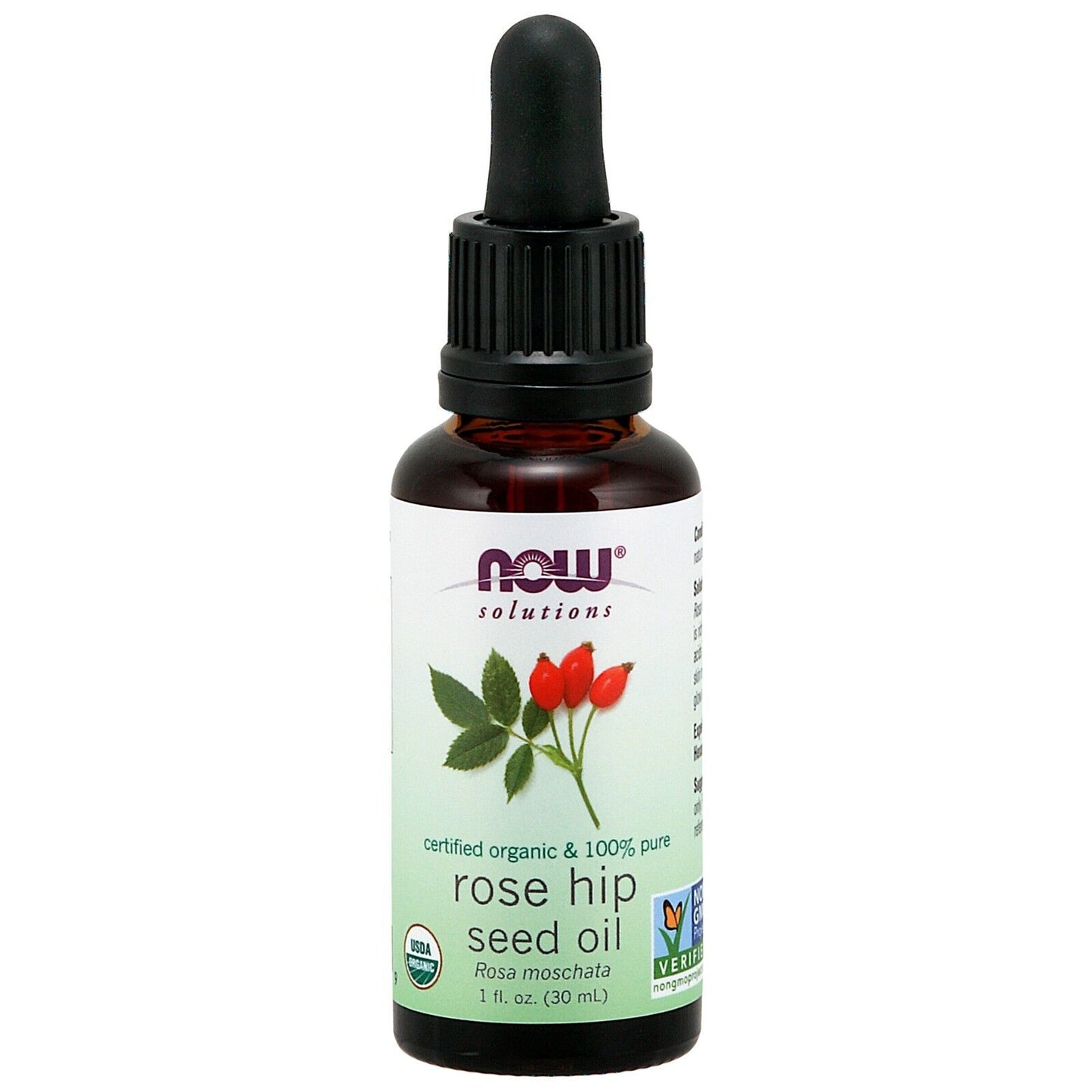 NOW Foods Rose Hip Seed Oil, Organic, 1 Fl. Oz.