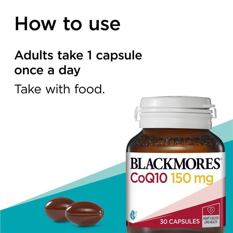 Blackmores Coq10 150Mg High Potency 30 Capsules