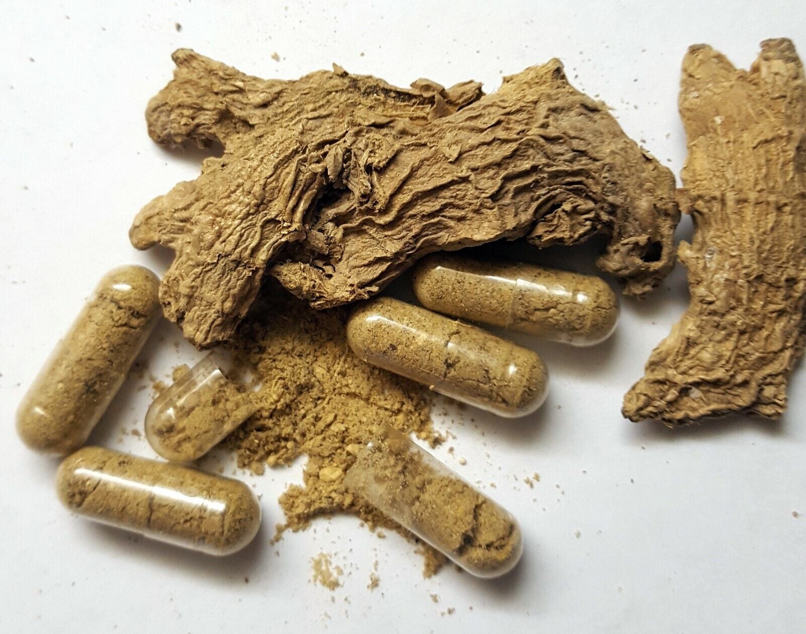 Ground Ginger Root Powder Capsules (300) - Made Fresh on Demand! ALL NATURAL!