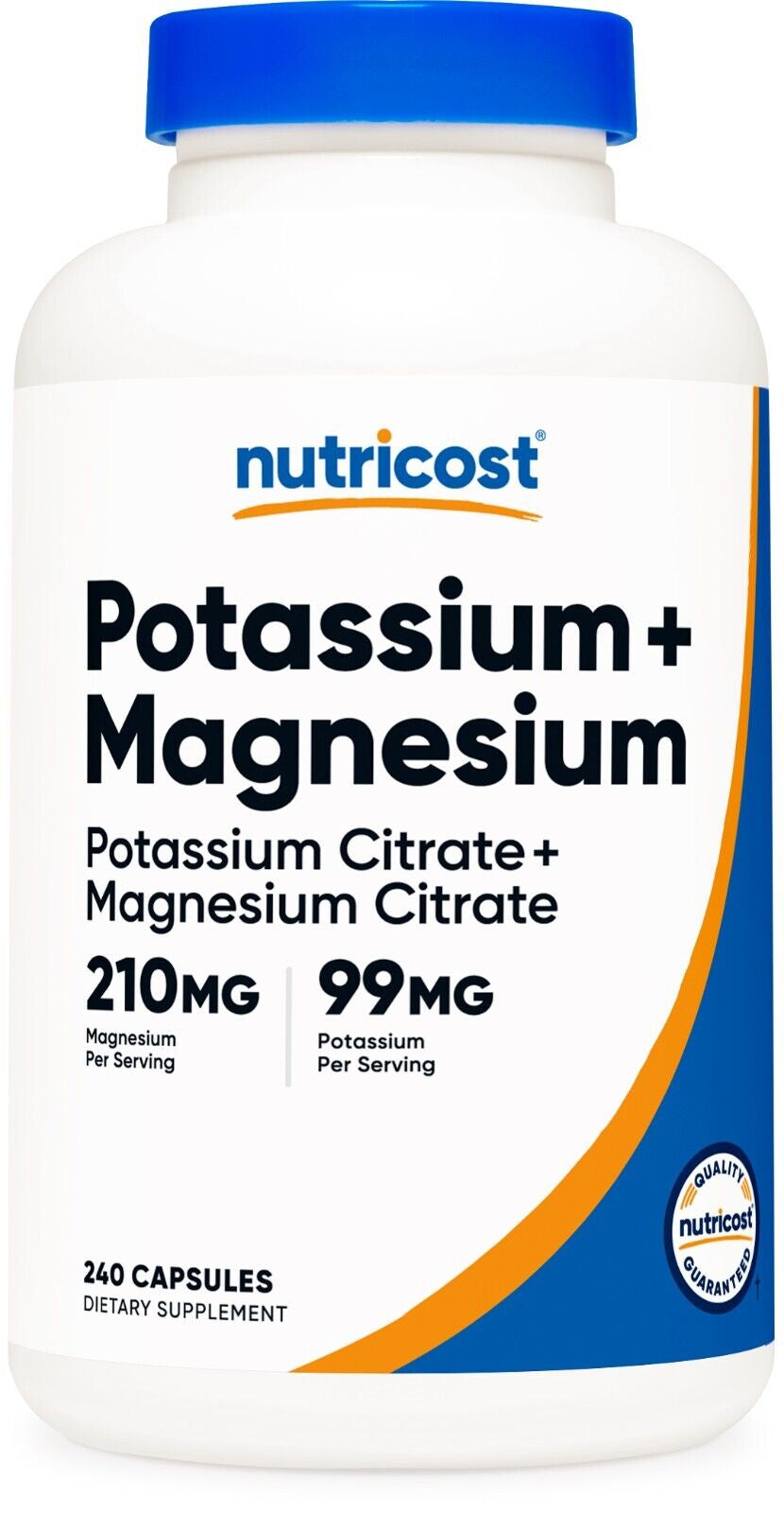 Potassium (99 Mg) Magnesium (210 Mg) Citrates, 240 Capsules