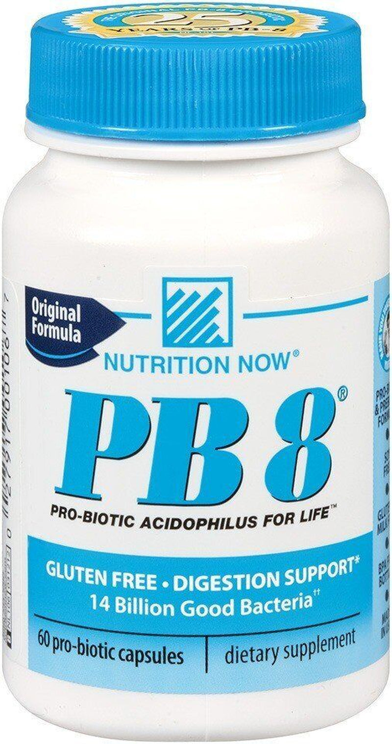 Nutrition Now PB 8 Pro-Biotic Acidophilus 60 Capsule