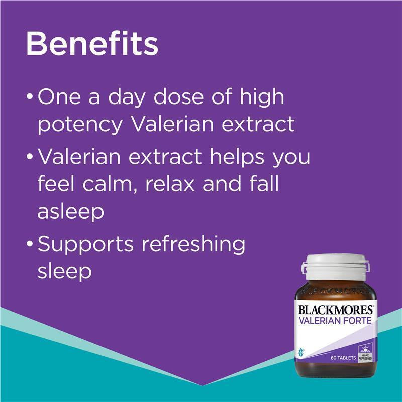 Blackmores Valerian Forte 60 Tablets