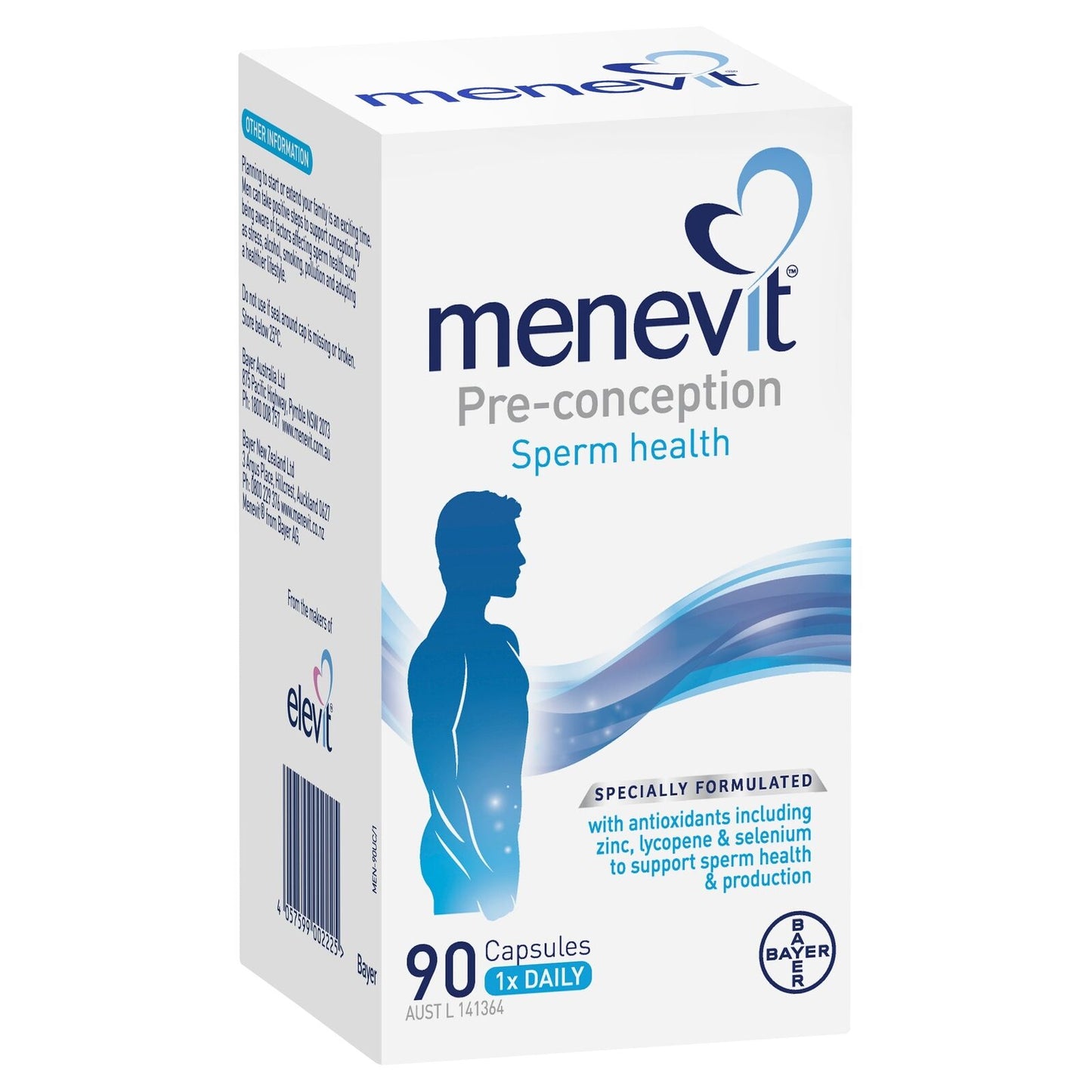 Menevit Pre-Conception Sperm Health Capsules 90