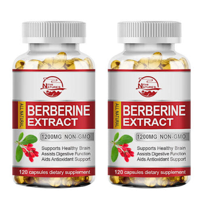 High Strength Berberine Hcl 1200Mg - Berberine Supplement - Blood Sugar Health