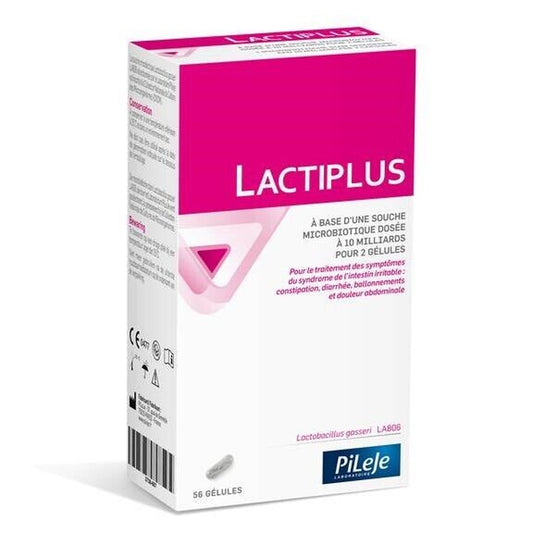 Pileje Lactiplus (IBS Intestinal Support) 56 Capsules