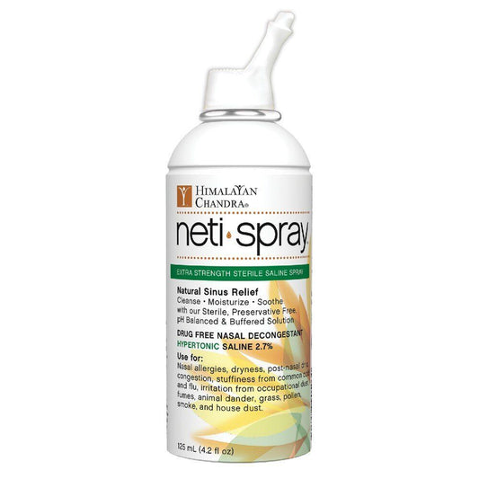 Himalayan Chandra Neti Spray Extra Strength Hypertonic Adult (More Salt) 4.2 Oz