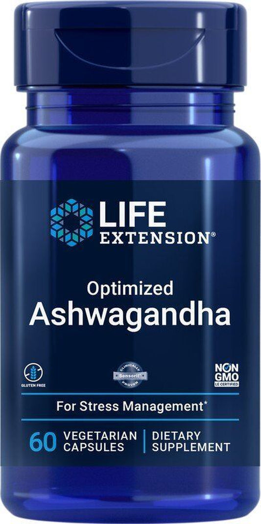 Life Extension Optimized Ashwagandha Extract 60 Vegcap