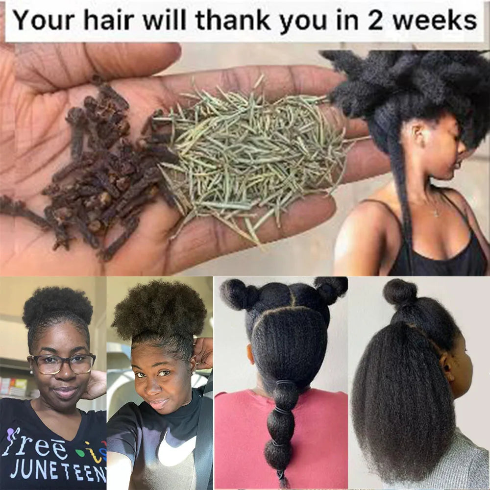 Clove and Rosemary Oil, African for Maximum Hair Growth and Thicker Hair