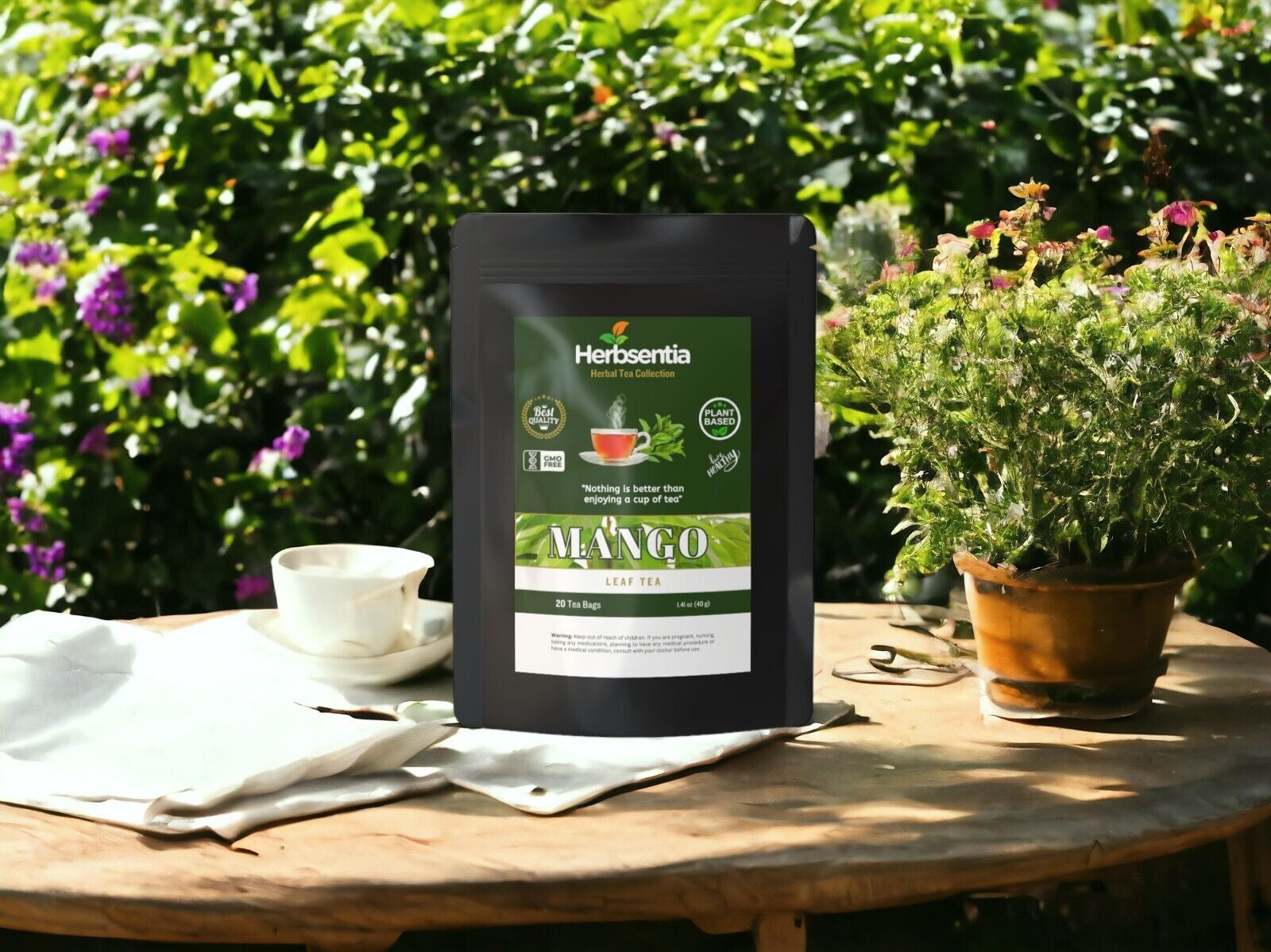 Herbsentia Mango Leaf Tea - Blood Sugar (Premium)