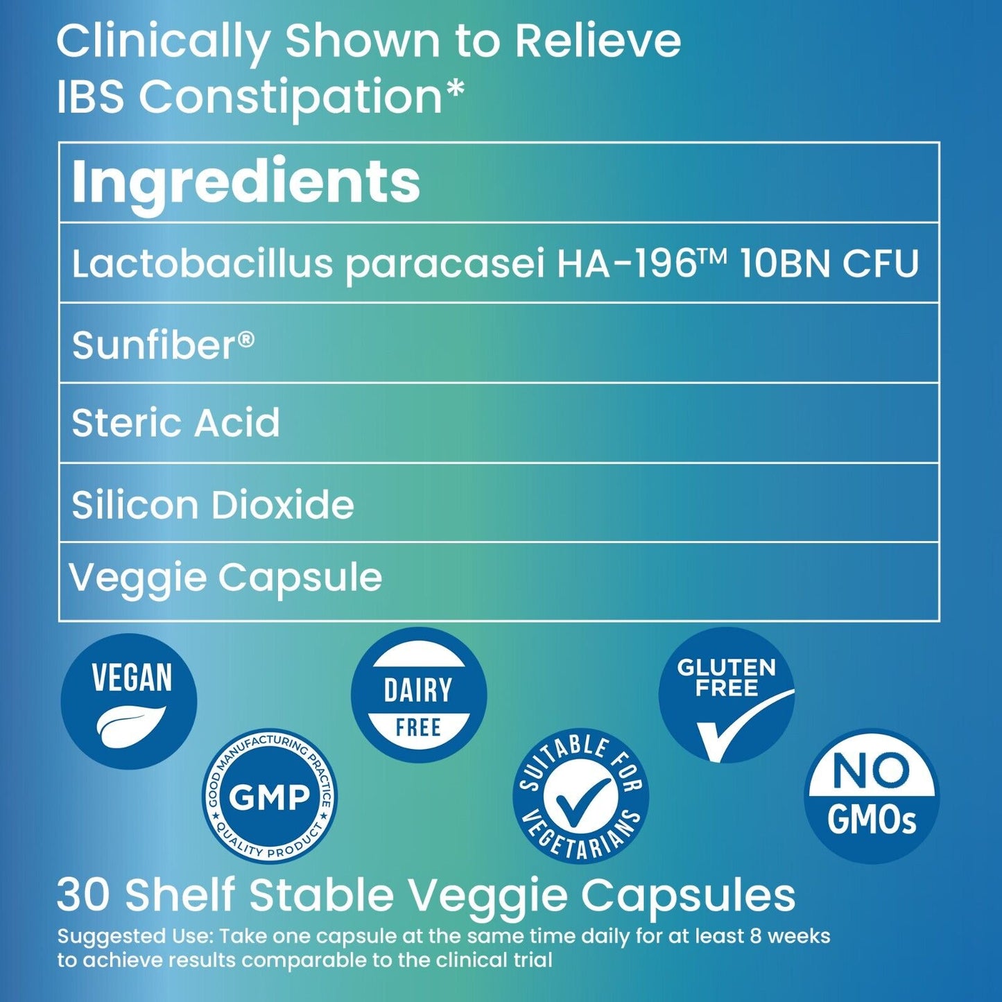 IBS-C Constipation Relief Probiotics