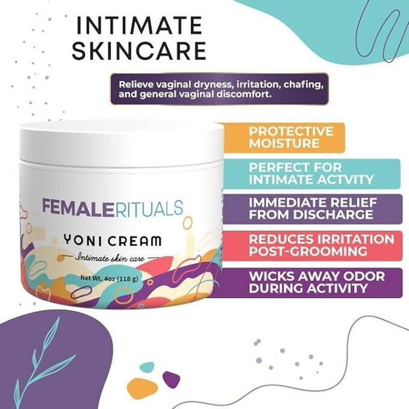 Vaginal Moisturizer - Female Rituals Yoni Cream Chapstick for Your Yoni