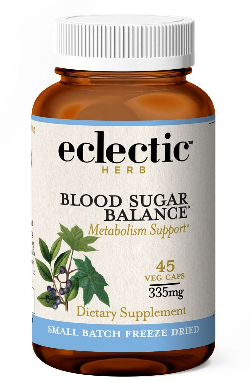 Eclectic Herb Blood Sugar Balance 45 Vegcap