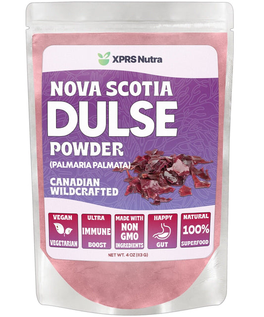 WILDCRAFTED NOVA SCOTIA DULSE POWDER Palmaria Palmata Seaweed for Thyroid Bones