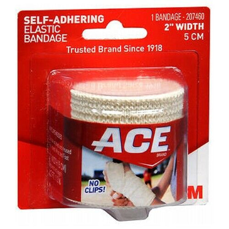 Ace Self-Adhering Elastic Bandage 2 Inches 1 Each by Ace