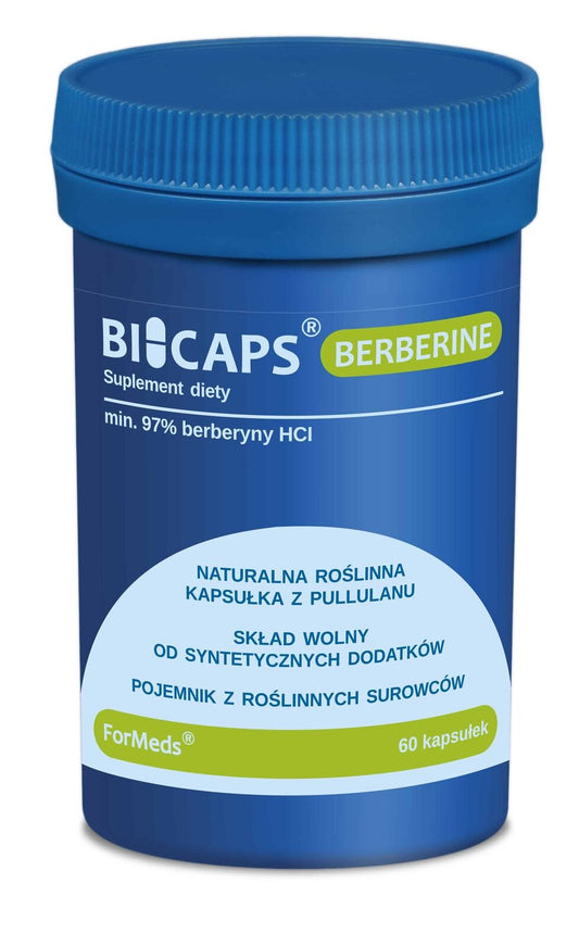 Formeds Berberine Bicaps (Blood Glucose Regulation) 450Mg 60 Vege Capsules