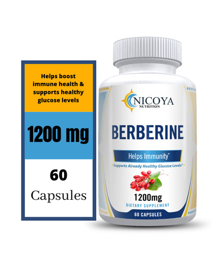 Premium Berberine HCL Extract 1200Mg (Natures Ozempic Weight loss)