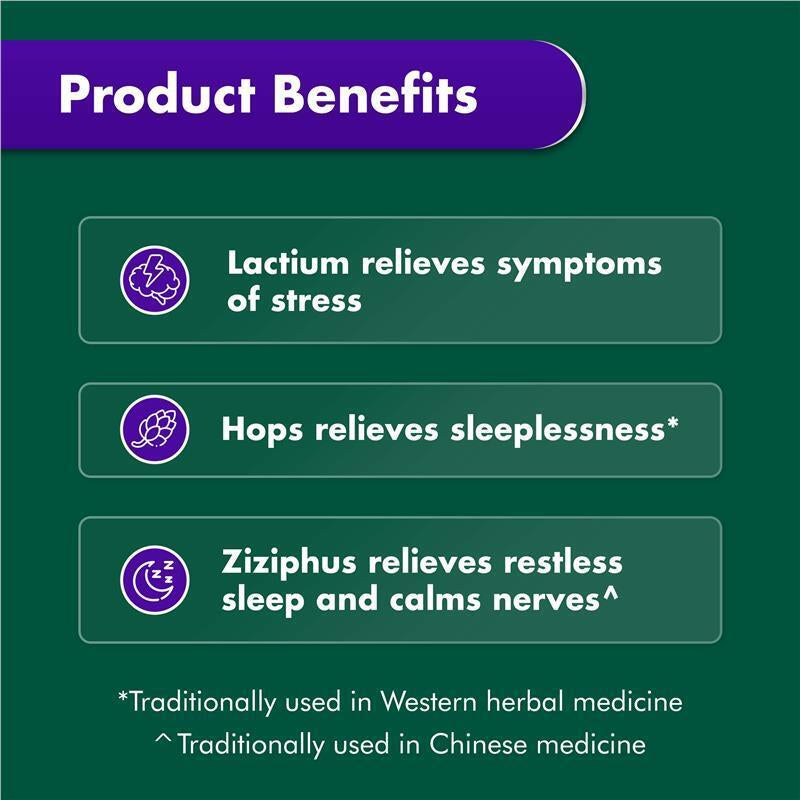 Nature'S Own Complete Sleep Advanced for Stress Relief 60 Tablets