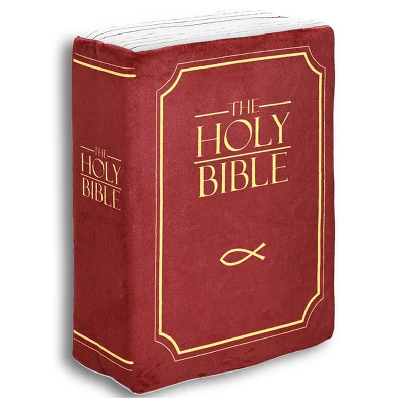 Holy Bible Pillow Book Plush Soft Plushies 