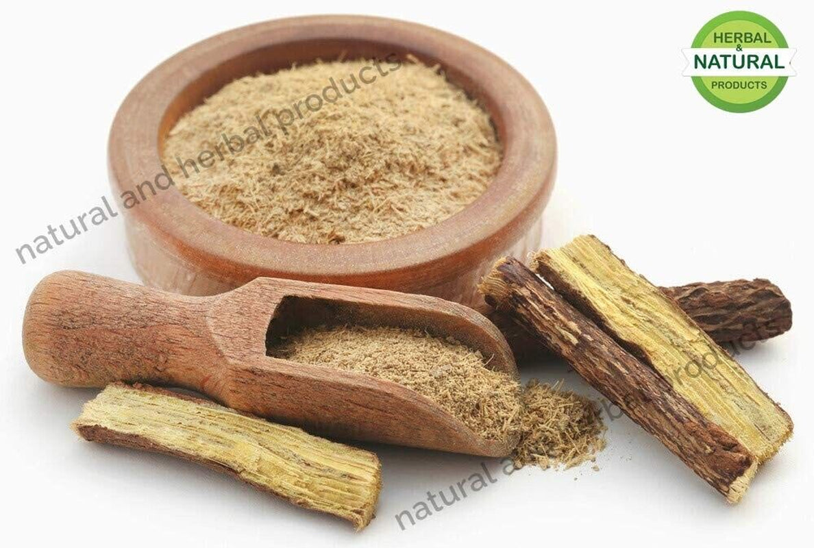 Organic & Natural Mulethi Powder Jeshthamadh Yashtimadhu Liquorice Root Sticks