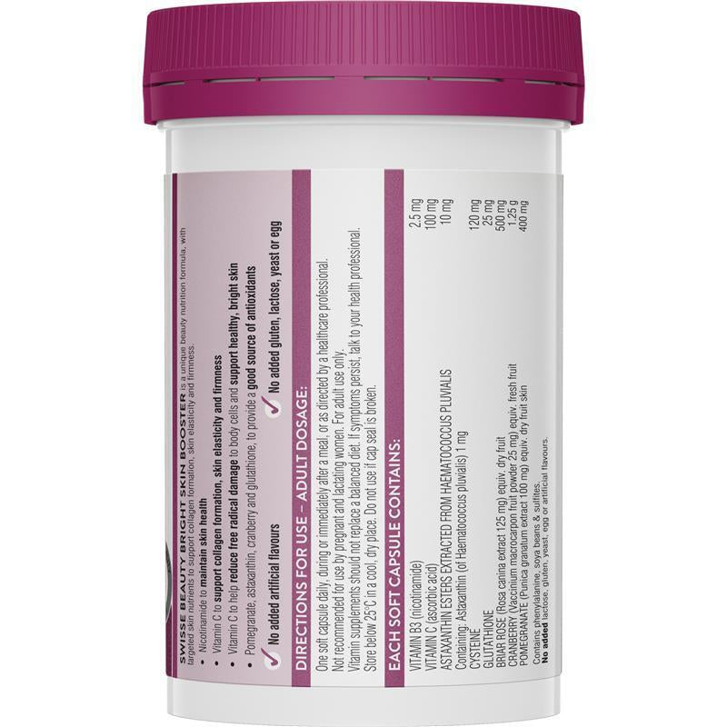 Swisse Beauty Bright Skin 60 Capsules