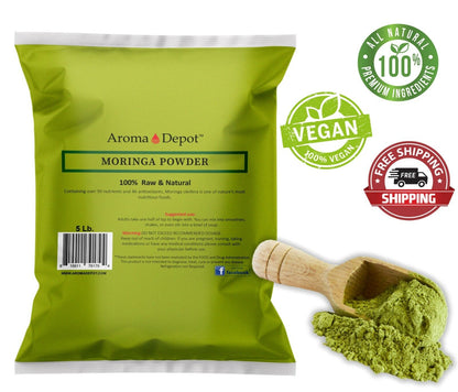 Moringa Powder Oleifera Leaf 100% Pure Natural Superfood Gluten Free