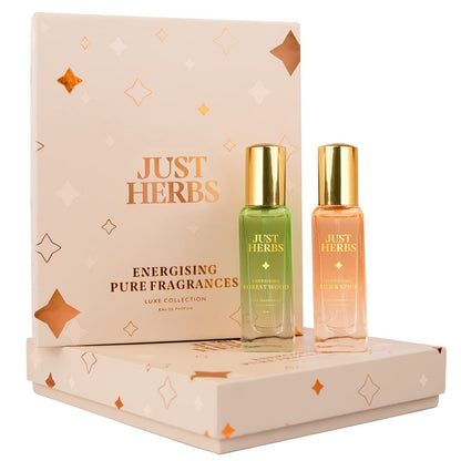 Just Herbs EDP Perfume Long Lasting Luxury Scent Gift Set for Men & Women