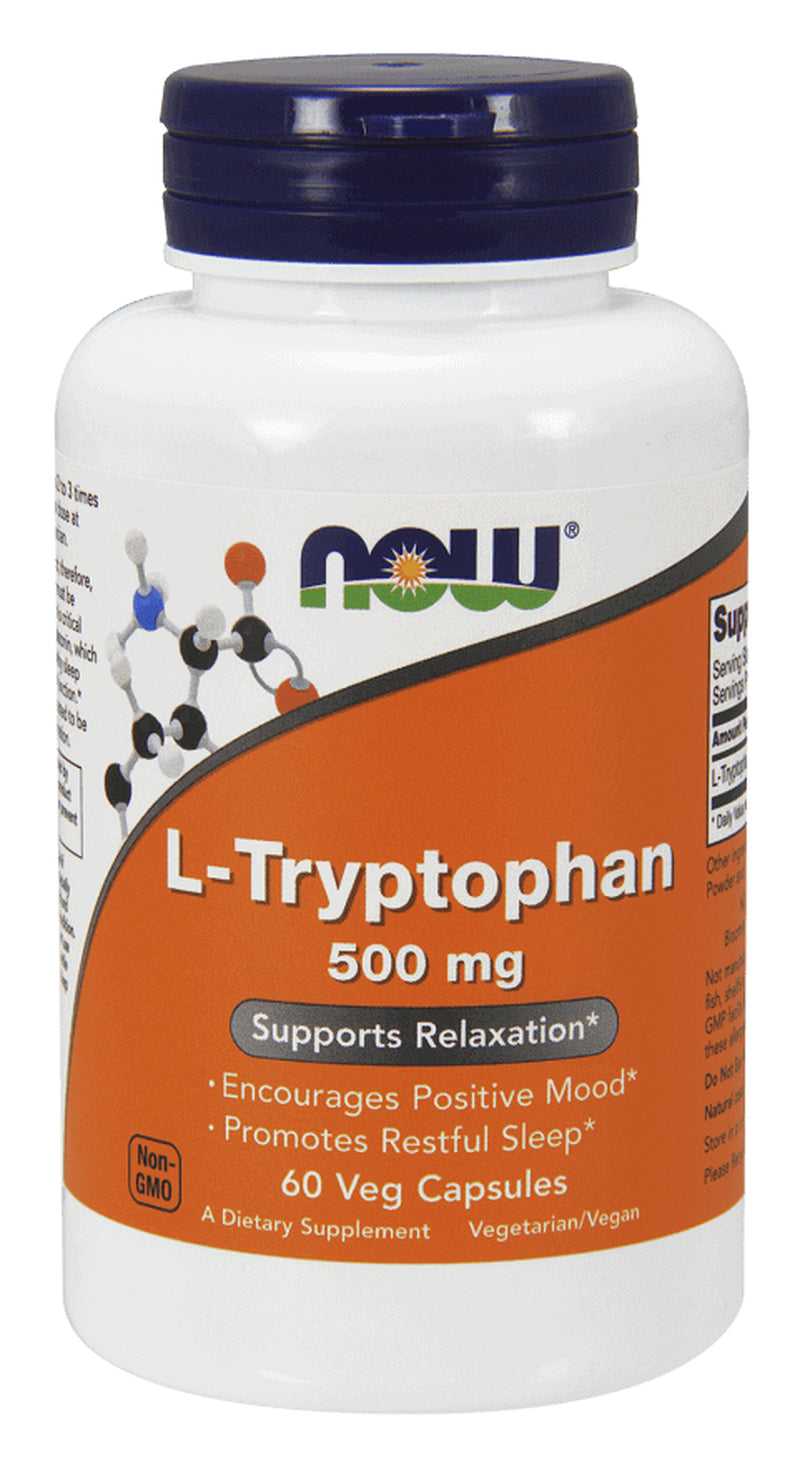 L-Tryptophan 500Mg 60 Vegan Capsules