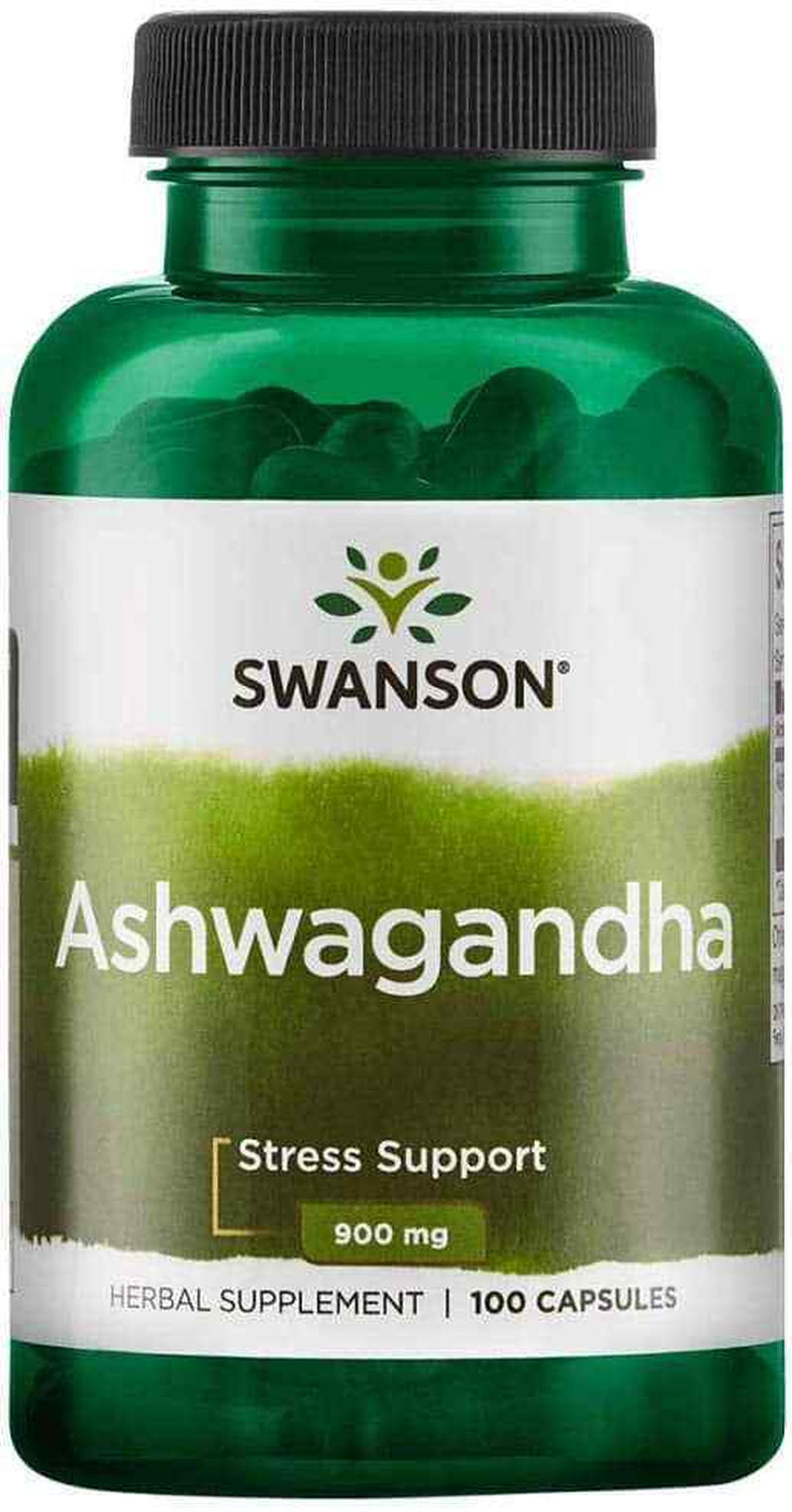 SWANSON Ashwagandha 450Mg (Ayurvedic Adaptogen) 100 Caps