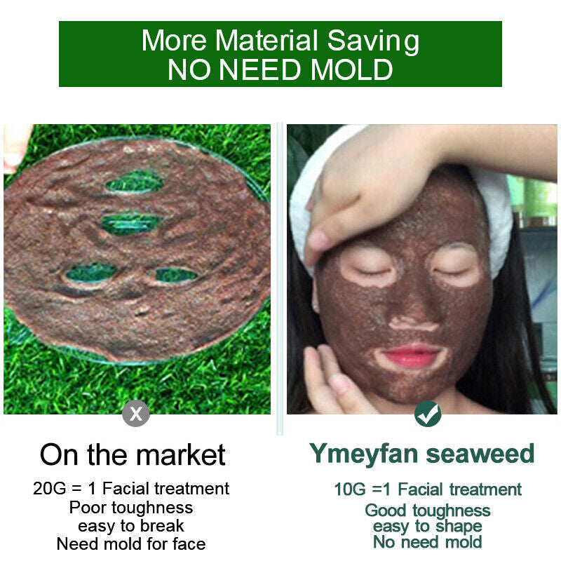 Pure Small Particle Seaweed Algae Collagen Facial Mask Hyrdating