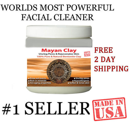 MAYAN'S SECRET INDIAN HEALING CLAY Deep Pore Cleansing Beauty Facial Mask