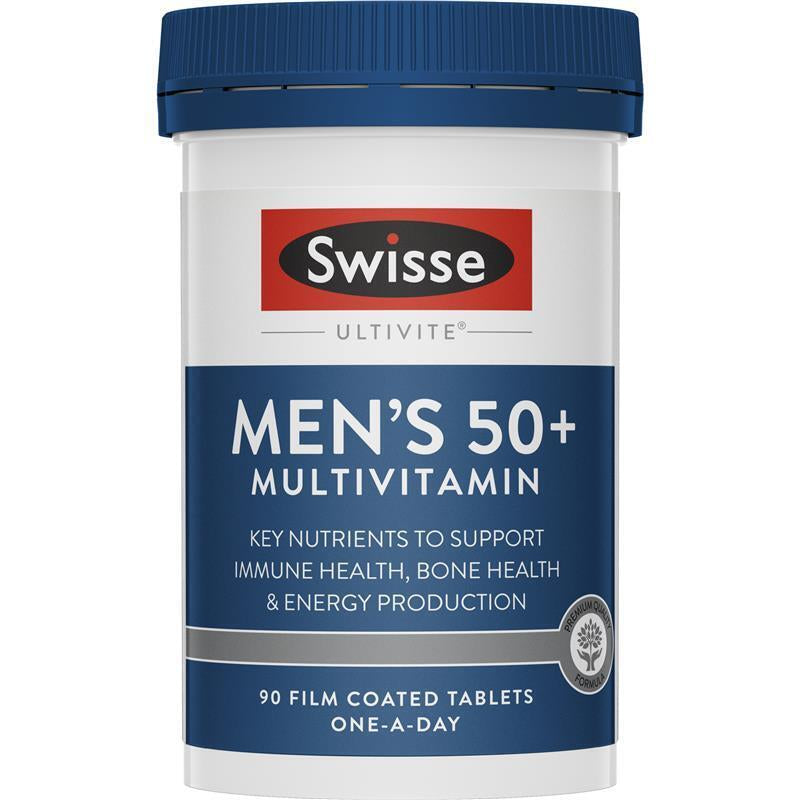 Swisse Mens Multivitamin 50+ 90 Tablets