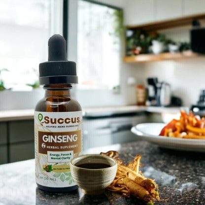 Ginseng Tincture - (Energy, Focus & Mental Clarity)