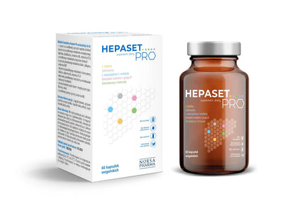 NORSA PHARMA Hepaset PRO (Liver Support) 60 Capsules