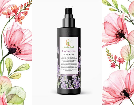 Guardian Angel Lavender Floral Water - Antibacterial, Fragrant and Calming