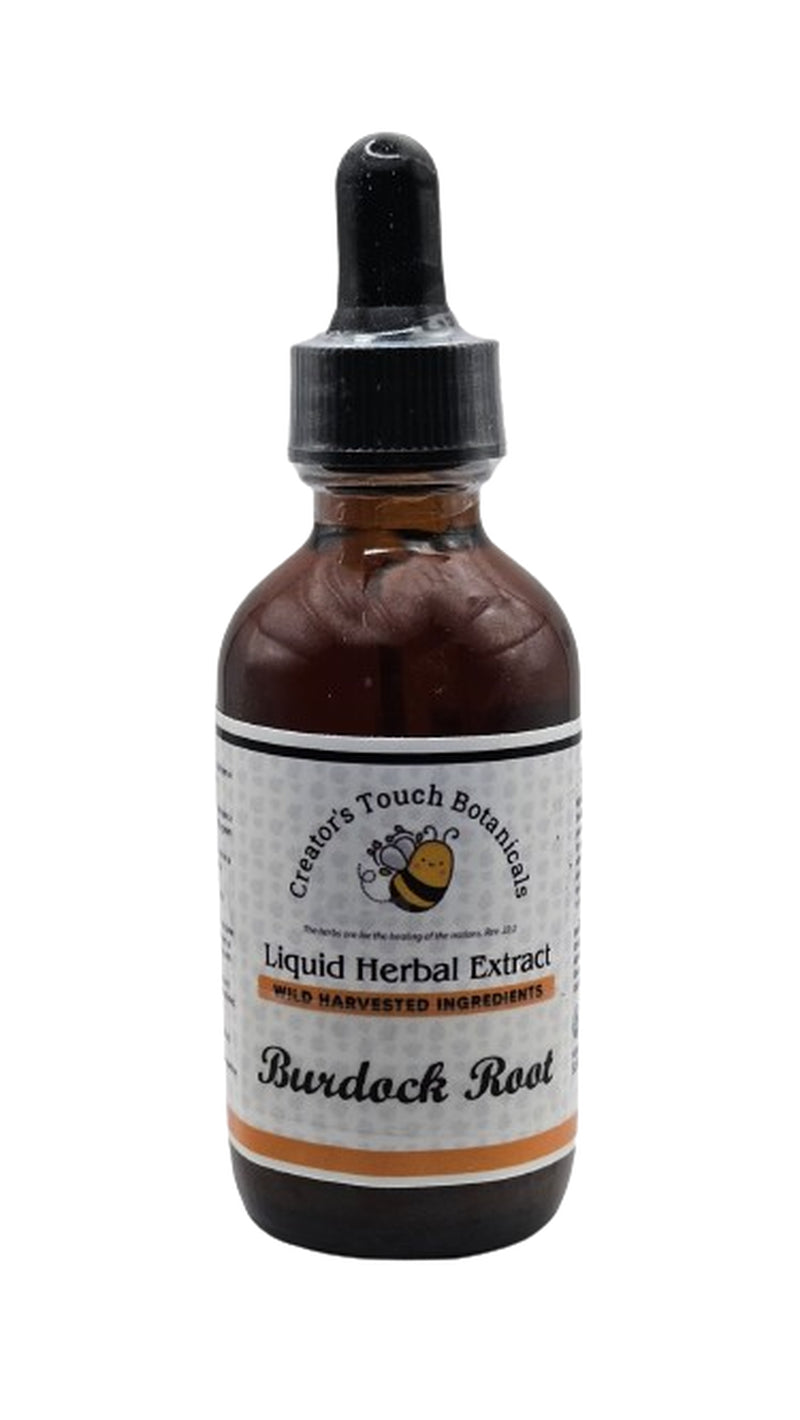 Burdock Root Tincture Organic, 2Oz Blood Detox, Digestive, Blood Sugar