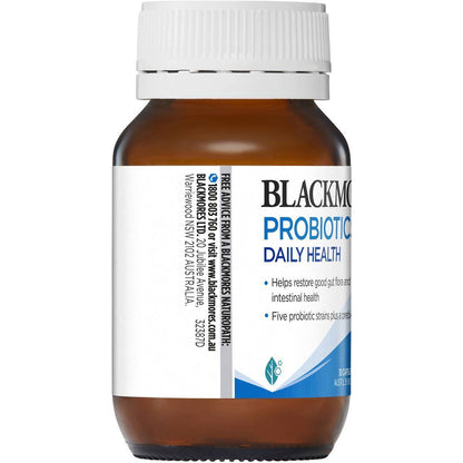 Blackmores Probiotics+ Daily Health 30 Capsules