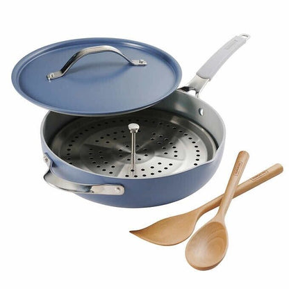 Tramontina All in One plus 5 Pc Set Non-Toxic Ceramic Non-Stick (Blue) - NEW!