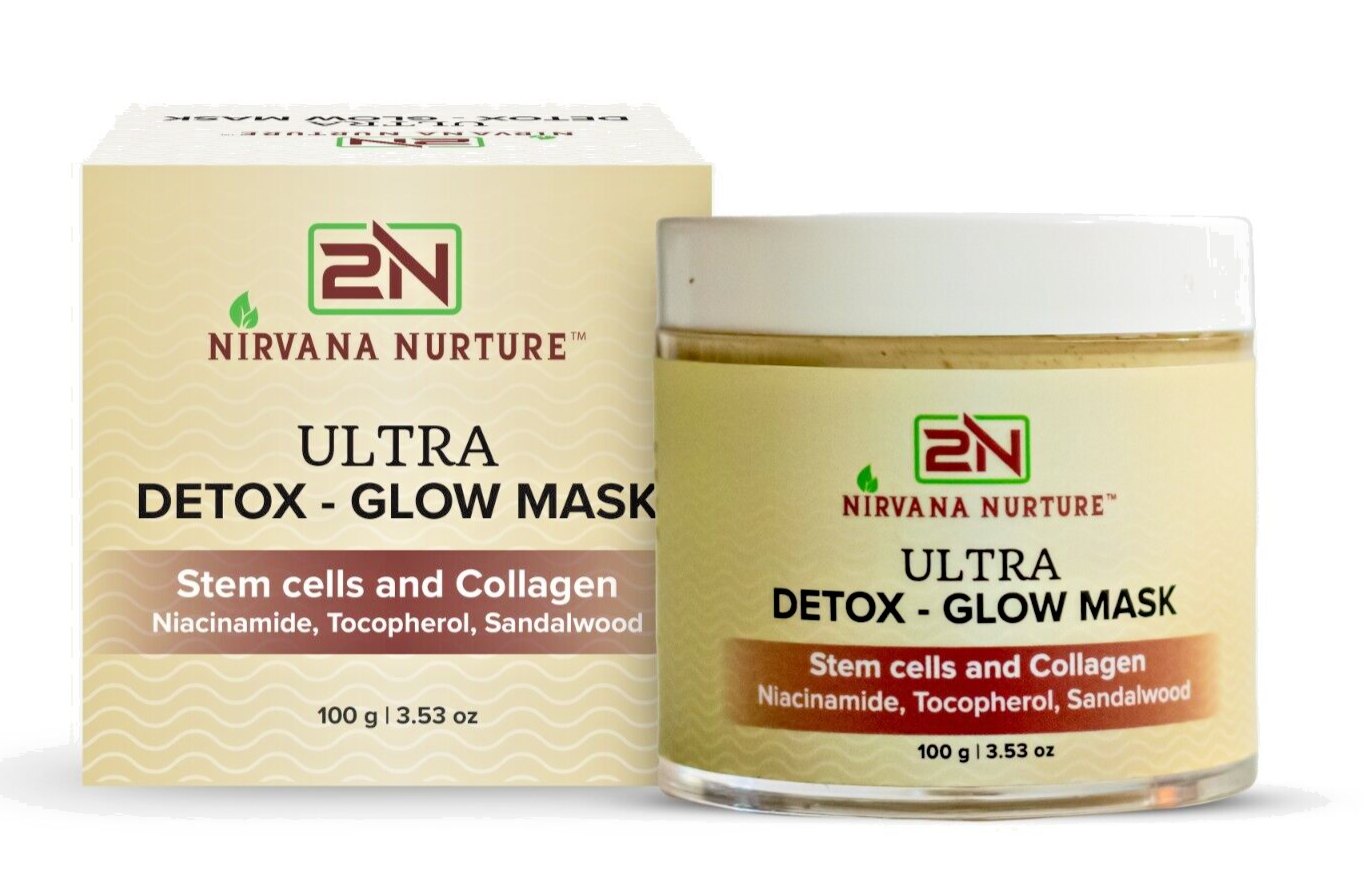 Detox Stem Cell Algae Ultra Glow Face Mask Natural