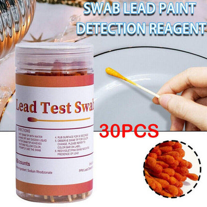 Lead Test Kit Instant Results 30PCS Test Swabs