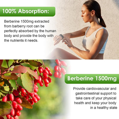 Berberine Supplement Liquid Drops 10-In-1 