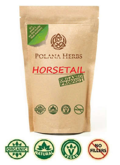 Horsetail Organic Loose Herbal Tea Natural Silica, Healthy Hair, Nails, Skin