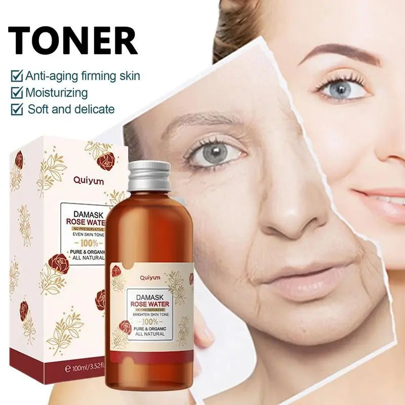 100Ml Rose Water Rosehip Facial Toner